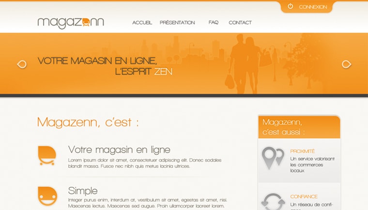 Magazenn : Webdesign